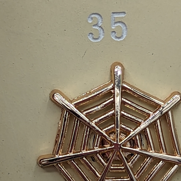 Charlotte Olympia 35 kitty black velvet and gold embroidery loafers - Picture 10 of 10